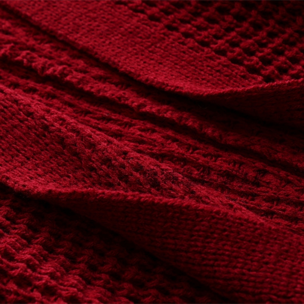 Red Open Cardigans - Picture 5 of 8